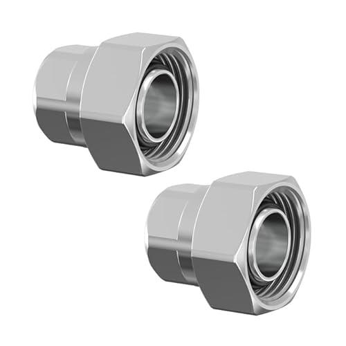Simplex Anschluss-Set G5, Rp1/2 x G3/4i Eurokonus - Effizientes Anschlussventil mit Absperrung für Heizkörper - F10370 von Simplex