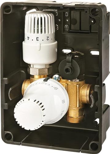 Simplex Duo Regelbox G 3⁄4" M zur raumtemperaturabhängigen Regelung von Flächenheizungen mit einstellbarem Rücklauf -F11879 von Simplex