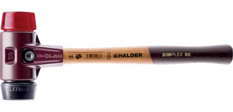 Simplex Gummihammer Halder Schonhammer Ø 40 mm 640 g 325 mm von Simplex