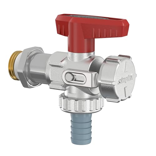 Simplex KFE-Kugelhahn für Heizung mit Außengewinde G 1⁄2" M - F10674 von Simplex