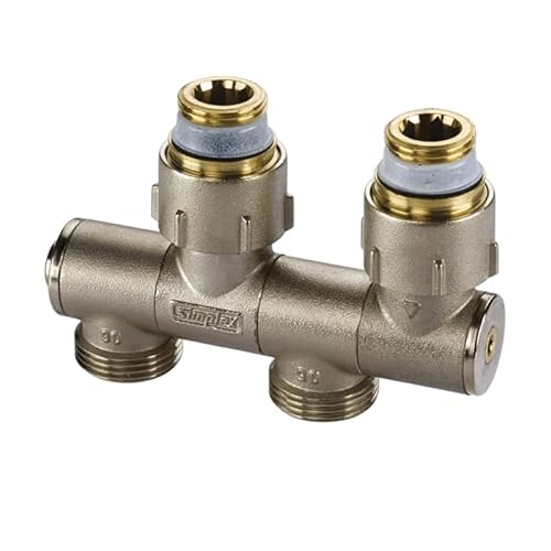 Simplex VARIOCON N-Modul für Heizkörper mit integrierten Ventilen Rp1/2" - Einstellbare Armaturen SQUARE und STRAIGHT - F12001 von Simplex