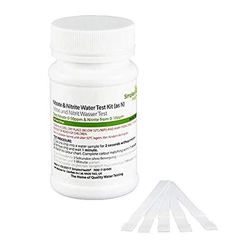 SimplexHealth Nitrates and Nitrites Water Test Strips Kit (50 Test Strips) von SimplexHealth