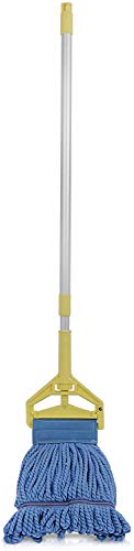 Simpli-Magic Handelsüblicher antimikrobieller Mikrofaser-Mopp mit ausziehbarer Stange, Aluminium von Simpli-Magic