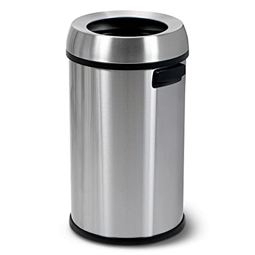 Simpli-Magic Offener Mülleimer, kommerzielle Qualität, 65 l Fassungsvermögen von Simpli-Magic