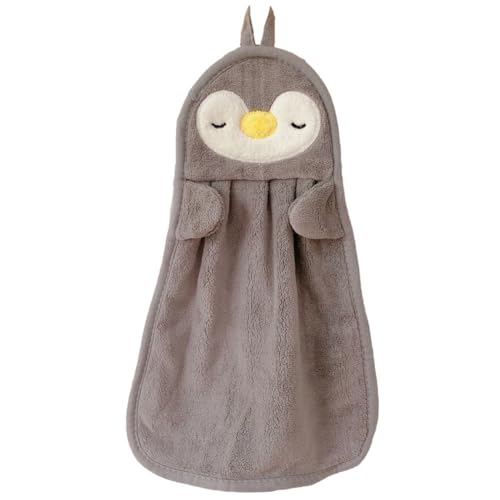 Simpls Handtuch zum Aufhängen, Saugfähiges Baby-Handtuch, Niedliche Pinguin-Ente, Hautfreundlich, Weich, für Kinder, Einfach zu Verwenden von Simpls