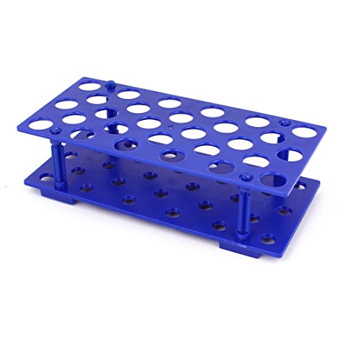 Simpls Laboratory Plastic 28 Hole 17mm Dia 15ML Centrifugal Test Tube Rack Holder de von Simpls