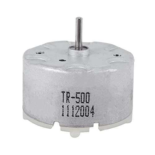 Simpls RF-500 TB-12560 DC1.5-12V 2700 MIN Leerlaufdrehzahl 32mm Durchmesser DC Motor Silber von Simpls