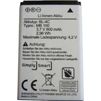 Li/Ion Akku für SimplySmart MB 100 Li/Ion Akku für SimplySmart MB 100 von Simply Smart