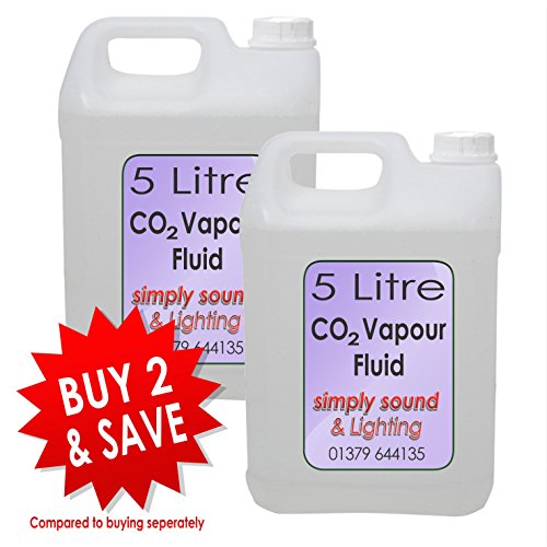 2 x Vapour Blast CO2 Effekt Rauchflüssigkeit Hochwertige 5L Flasche Flüssigkeit 2 x Vapour Blast CO2 Effekt Rauchflüssigkeit Hochwertige 5L Flasche Flüssigkeit von Ereno