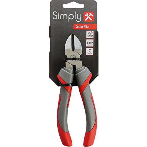 Einfach Tools cutp7 eleganten Matt Cutter Zange 17,8 cm chrom-vanadium-Body zu Schnitt Weiche Kupfer Stahl Draht Terminal Kabel etc. von Simply Tools