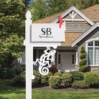 Postkastenhalterung Gecko - Küsteneidechse | 41 X 58 cm Postkastenhalterung Gecko - Küsteneidechse | 41 X 58 cm von SimplyBurtons