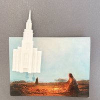 Layton Utah Tempel Magnet - Kirche Jesu Christi Der Heiligen Letzten Tage Lds Mormon von SimplyCelestialShop