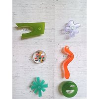 Mid Century Modern Resin Knob Matisse Style, Custom Colors von SimplyDecor7