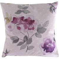 Kissenhülle in Rosa Lila Und Weiß Blumen Rosen 16" von SimplyDivineThings