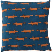 Kissenhülle in Scion Teal Orange Little Mr Fox 16" von SimplyDivineThings