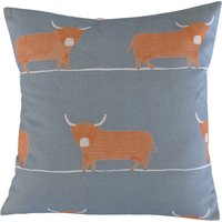 Kissenhülle in Voyage Maison Dougal Highland Cow Cornflower Blue 14" 16" 18" 20" von SimplyDivineThings