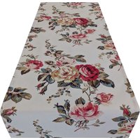 Tischläufer in Cath Kidston Garden Red Pink Rose 100-250cm von SimplyDivineThings