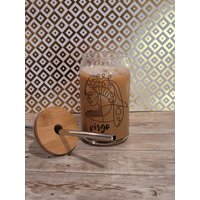 sternzeichen Bierglas/Eiskaffeeglas/Sodadose Glas/Libbey Glas/Bierdose Glas Mit Oder Ohne Deckel von SimplyKraftedbyKay