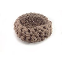 Woll - Hundebett Gehäkeltes Grobstrick Hundehöhle Woll - Hundebett Gehäkeltes Grobstrick Hundehöhle von SimplyLifeHandmade