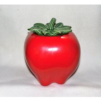 1950Er Jahre Mccoy Big Red Apple Keksdose von SimplyMarvelousMary