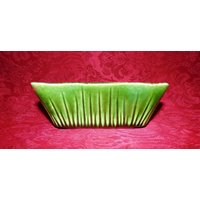 Vintage Übertopf Grüne Keramik Aka Upco Mid Century von SimplyMarvelousMary