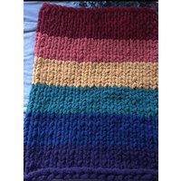 Grobstrick Decke Von Pride von SimplySample4