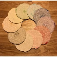 Seil-Untersetzer-Set in Verschiedenen Farben von SimplyStitchingNC