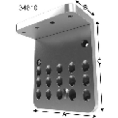 Hirnholzverbinder, Aluminium, EL 60-B-VE1 Hirnholzverbinder, Aluminium, EL 60-B-VE1 von Simpson Strong-tie