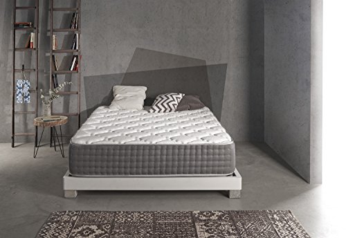 MEMORYSCHAUM-MATRATZE ELIXIR SUPREME 90X200 | MIT 11 LIEGEZONEN SYSTEM | SCHAUMMATRATZE EXTRA HOCH | HÄRTEGRAD (H2-H3) HÖHE 30cm | MIT SILVERCARE BORDERBEZUG | KLIMABAND FÜR BESTE BELÜFTUNG von Simpur Low Cost