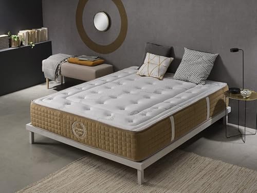 SIMPUR Relax Bliss Comfort Hybrid-Matratze 150x200 cm – 30 cm Höhe – 11 Zonen – Fester Komfort – Viskoelastischer HR-Schaum & Taschenfedern – Ergonomisch & Orthopädisch – Sehr langlebig SIMPUR Relax Bliss Comfort Hybrid-Matratze 150x200 cm – 30 cm Höhe – 11 Zonen – Fester Komfort – Viskoelastischer HR-Schaum & Taschenfedern – Ergonomisch & Orthopädisch – Sehr langlebig von Simpur Low Cost