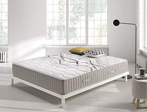 SIMPUR Relax MATRATZE 180x200 cm VISCO Spring | Höhe +/- 26 cm | Taschenfedersystem | Viscosoft HR-Schaum mit hoher Dichte | Innovatives Mehrschichtsystem | Komfort Multizone von Simpur Low Cost