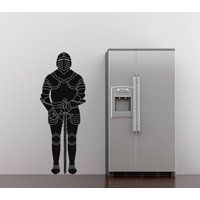 Ritter in Rüstung Aufkleber, Fantasy Aufkleber von SimsTheVinylMaker