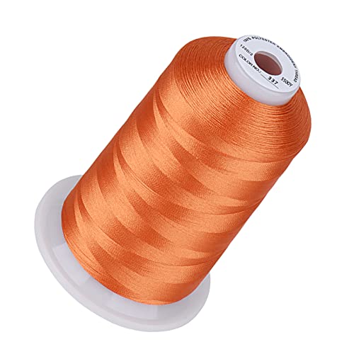 Simthread Stickgarn, 4500 m, Rotbraun 337, 40 W, 100% Polyester, für Brother, Babylock, Janome, Singer, Pfaff, Husqvarna, Bernina Machine Simthread Stickgarn, 4500 m, Rotbraun 337, 40 W, 100% Polyester, für Brother, Babylock, Janome, Singer, Pfaff, Husqvarna, Bernina Machine von Simthread