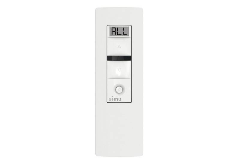Simu Rollladen-Funksteuerung Hz Handsender 5 Kanal, für Rollladenantriebe, Markisen von Simu