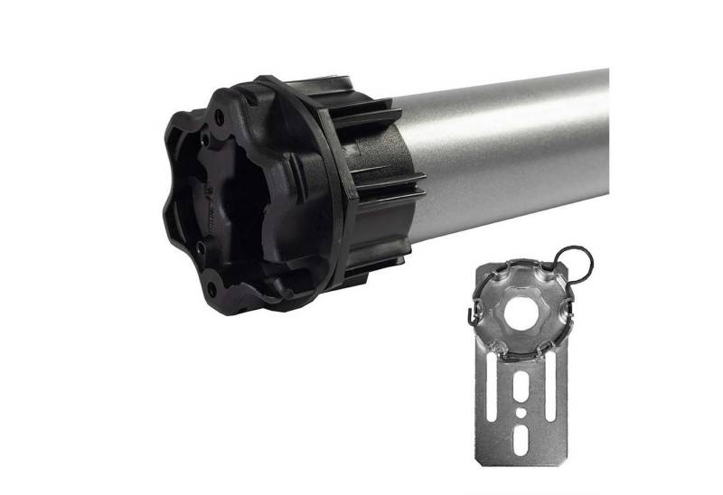 Simu Rollladenmotor T5S E BHz 20/17 Elektronisch Adapterset SW60 Flansch-Antriebslager von Simu