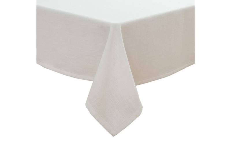 Simurq Tischdecke Wasserabweisend, Leinenoptik Tischdecke Abwaschbar - Lotuseffekt (Pflegeleicht & fleckenabweisend Tischdecken, Tischdecke Rund - Tischtuch Table Cloth) von Simurq