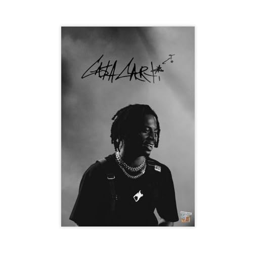 SinBii Playboi Carti Poster (4) Leinwand Poster Wandkunst Dekor Druck Bild Gemälde für Wohnzimmer Schlafzimmer Dekoration ungerahmt 60 x 90 cm von SinBii