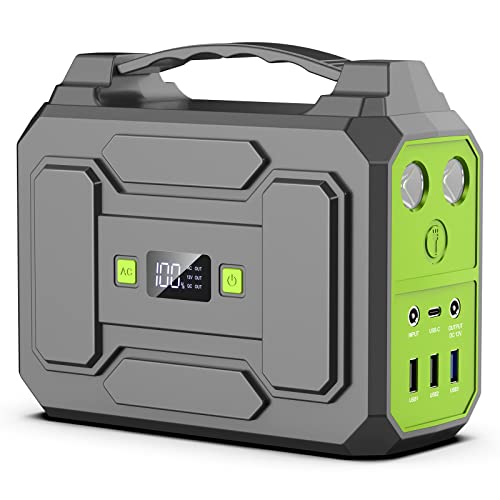 SinKeu Tragbare Powerstation 99Wh/27000mAh, 100W Solar Generator Akku mit USB -C/AC/DC Ausgabe, Mobile Stromgenerator für Outdoor Camping und Notfälle SinKeu Tragbare Powerstation 99Wh/27000mAh, 100W Solar Generator Akku mit USB -C/AC/DC Ausgabe, Mobile Stromgenerator für Outdoor Camping und Notfälle von SinKeu