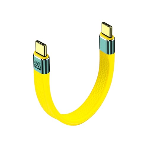 SinLoon Câble d'extension USB4 Type C 240 W 8K PD charge rapide 40 Gbit/s USB C vers USB C câble de données FPC plat ultra-fin adapté aux ordinateurs portables et téléphones mobiles von SinLoon