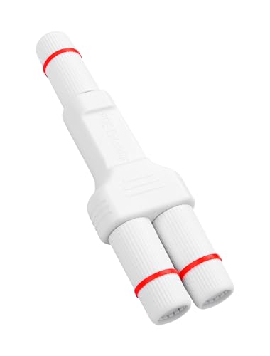 SinLoon IP67 wasserdichter PoE-Verlängerungs-POE-Splitter, 1-in-2-Out-Extender, 100 m Verlängerung, 10/100 Mbps, Ethernet, Outdoor-PoE-Repeater für IP-Kamera, Plug and Play von SinLoon