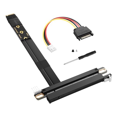 SinLoon M.2 NGFF NVMe Key M auf PCIe 3.0 X16 Verlängerungskabel M.2 auf PCI-E 3.0 X16 Buchse Riser-Kabel für M2 2230 2242 2260 2280 20 cm SinLoon M.2 NGFF NVMe Key M auf PCIe 3.0 X16 Verlängerungskabel M.2 auf PCI-E 3.0 X16 Buchse Riser-Kabel für M2 2230 2242 2260 2280 20 cm von SinLoon