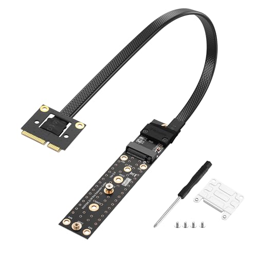 SinLoon Mini PCIE auf NGFF M.2 M Key Extender Kabel MPCIE Stecker auf M2 Buchse NVME SSD Riser Kabel SinLoon Mini PCIE auf NGFF M.2 M Key Extender Kabel MPCIE Stecker auf M2 Buchse NVME SSD Riser Kabel von SinLoon