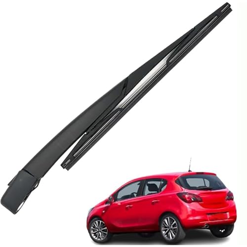 Auto Heck Scheibenwischer für Opel Corsa E 2014-2019, Heckscheibenwischer Wischerblatt und Wischerarm Hinten, Scheibenwischer Wischblattersatz Set Auto Heck Scheibenwischer für Opel Corsa E 2014-2019, Heckscheibenwischer Wischerblatt und Wischerarm Hinten, Scheibenwischer Wischblattersatz Set von SinYor
