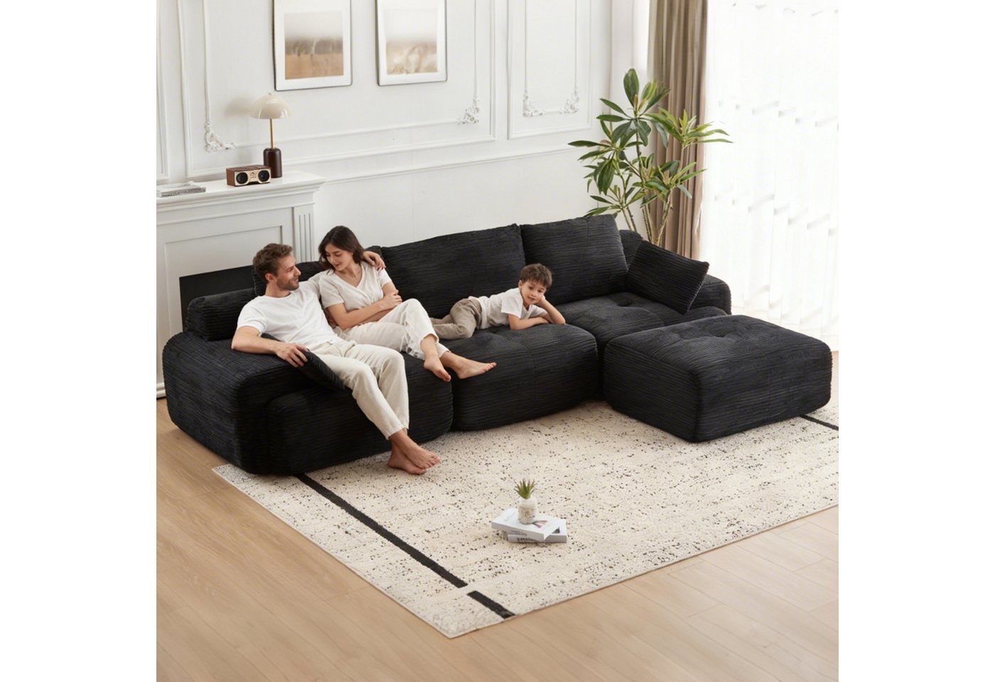 Sinaopus Sofa Modulares Sofa 3–2–1 Sitzer mit Schlaffunktion – modern & bequem, 3 Teile, Bequemes Sofa mit Bettfunktion – platzsparend, modern und vielseitig Sinaopus Sofa Modulares Sofa 3–2–1 Sitzer mit Schlaffunktion – modern & bequem, 3 Teile, Bequemes Sofa mit Bettfunktion – platzsparend, modern und vielseitig von Sinaopus