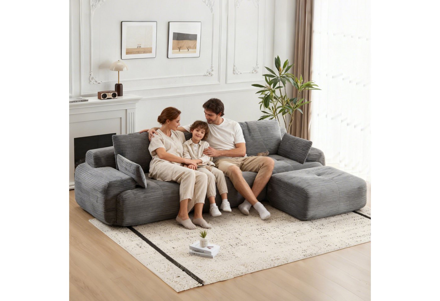 Sinaopus Sofa Sinaopus Sofa 1–2–3 Sitzer mit Schlaffunktion – modern & komfortabel, 3 Teile, Modulares Cord-Sofa mit Bettfunktion –flexibel und gemütlich Sinaopus Sofa Sinaopus Sofa 1–2–3 Sitzer mit Schlaffunktion – modern & komfortabel, 3 Teile, Modulares Cord-Sofa mit Bettfunktion –flexibel und gemütlich von Sinaopus