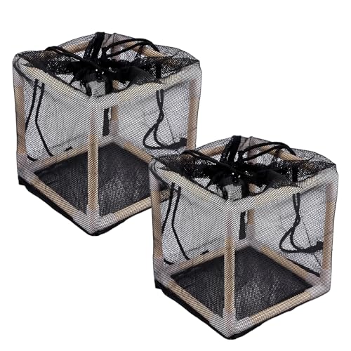 Sinbana Teichfilterbeutel Set, 17,7cm Nylon Filterbox Teich Klein mit Adapterköpfen und Verbindungsrohren für Wasserfall Schwimmbecken und Springbrunnen von Sinbana