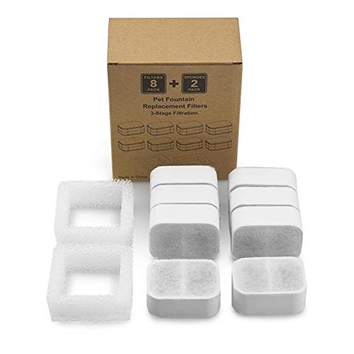 Ersatzfilter für Ipettie Trinkbrunnen Filter- Haustier Wasserfontäne Ersatzfilter Aktivkohlefilter für Ipettie Ersatzfilter für Ipettie Trinkbrunnen Filter- Haustier Wasserfontäne Ersatzfilter Aktivkohlefilter für Ipettie von SinceY