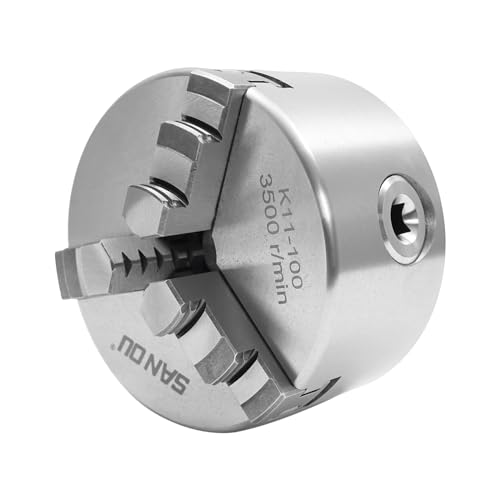 Drei-Backen-Futter 100mm Selbstzentrierendes Drehbank-Futter HRC54 Drehbank-Futter 3 Backen Drehfutter Für Drehmaschine Chuck, 30-90 mm Spannbereich Drei-Backen-Futter 100mm Selbstzentrierendes Drehbank-Futter HRC54 Drehbank-Futter 3 Backen Drehfutter Für Drehmaschine Chuck, 30-90 mm Spannbereich von Sindipanda