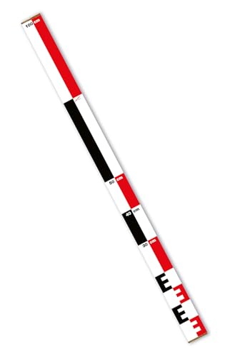 Sindutec® Fotomaßstab 4-kant Aluminium 100 cm Länge schwarz/rot/weiß Lineal Sindutec® Fotomaßstab 4-kant Aluminium 100 cm Länge schwarz/rot/weiß Lineal von Sindutec