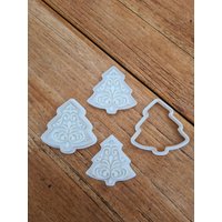 Weihnachtsbaum Ausstechform Mit Muster | 3D Plätzchenausstecher Fondant & Keksausstecher Backzubehör Weihnachten Weihnachtsbaum Ausstechform Mit Muster | 3D Plätzchenausstecher Fondant & Keksausstecher Backzubehör Weihnachten von SindyStoreDesigns